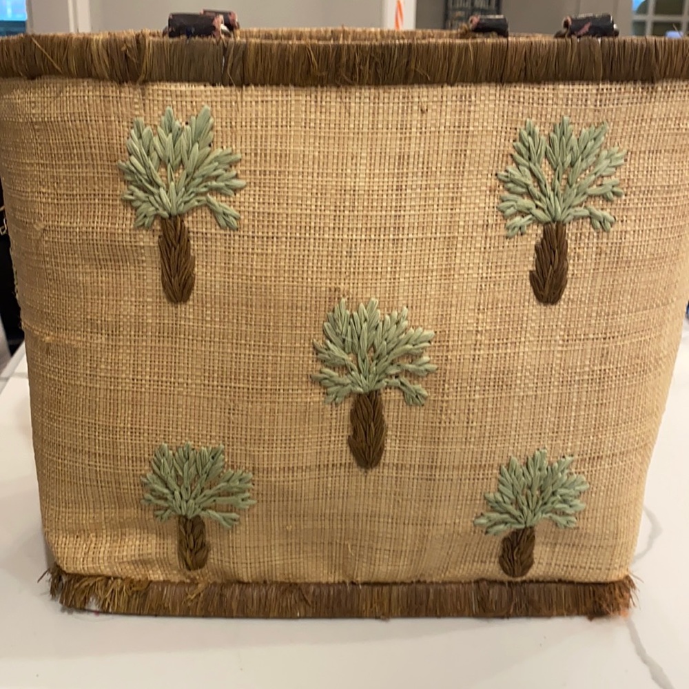 Harold’s straw bag
